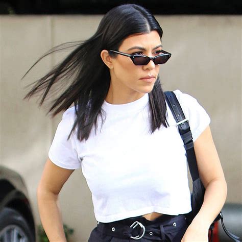 kourtney kardashian sunglasses cat eye